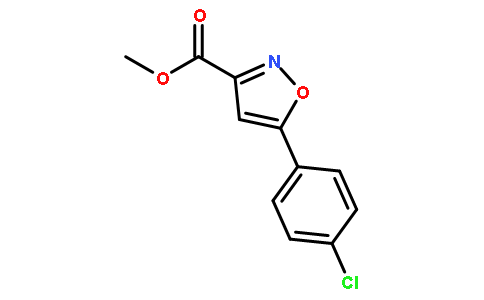 5-(4-氯苯基)异噁唑-3-羧酸甲酯
