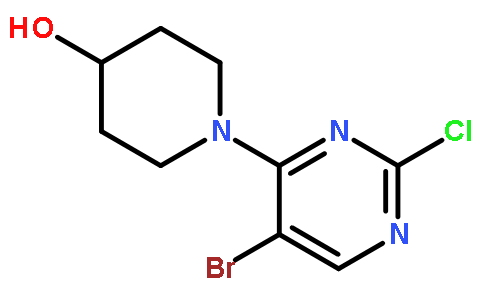 1-(5-溴-2-氯吡啶-4-基)哌啶-4-醇