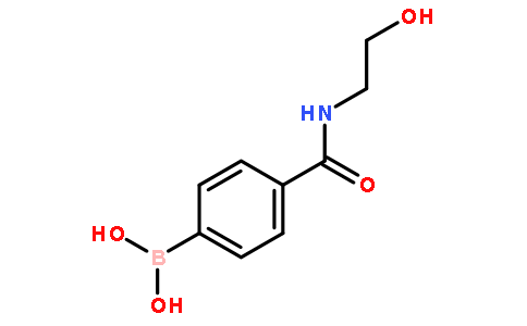 4-(2-羟基乙基氨甲酰基)苯基硼酸