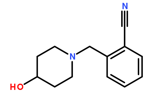 2-[(4-羟基-1-哌啶基)甲基]苯腈