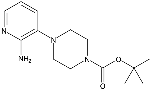 4-(2-氨基-3-吡啶)-1-哌嗪羧酸 1,1-二甲基乙酯