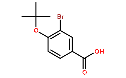 3-溴-4-叔丁氧基苯甲酸
