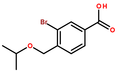 3-溴-4-(异丙氧基甲基)苯甲酸