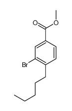 3-溴-4-戊基苯甲酸甲酯