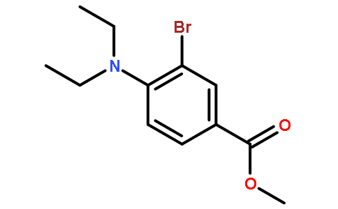 3-溴-4-(二乙基氨基)苯甲酸甲酯