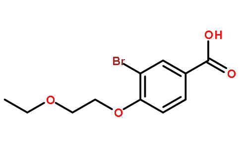 3-溴-4-(2-乙氧基乙氧基)苯甲酸
