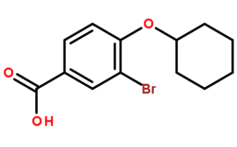 3-溴-4-(环己氧基)苯甲酸