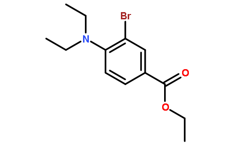 3-溴-4-(二乙基氨基)苯甲酸乙酯