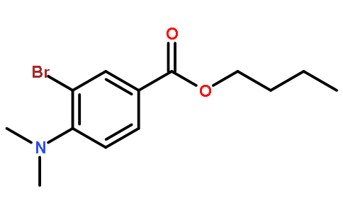 3-溴-4-(二甲基氨基)苯甲酸丁酯