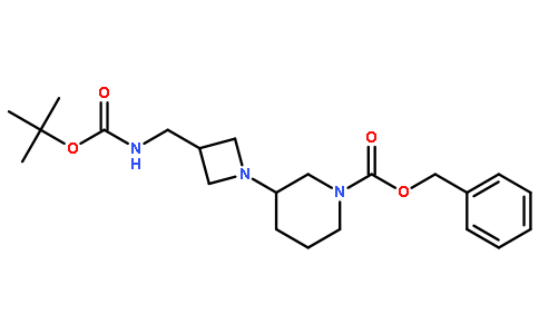 (1-N-CBZ-哌啶-3-基-氮杂啶-3-甲基)-氨基甲酸叔丁酯