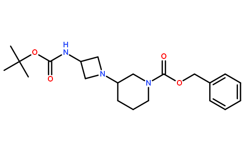 (1-CBZ-哌啶-3-基-氮杂啶-3-基)-氨基甲酸叔丁酯