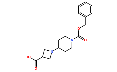 4-(3-羧基-氮杂啶-1-基)-哌啶-1-羧酸苄酯