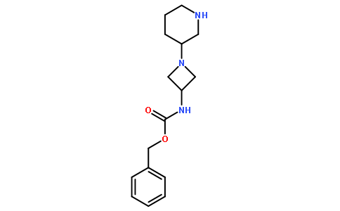 (1-哌啶-3-基-氮杂啶-3-基)-氨基甲酸苄酯