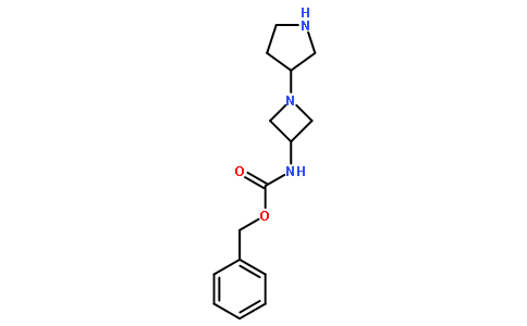 (1-吡咯烷-3-基-氮杂啶-3-基)-氨基甲酸苄酯
