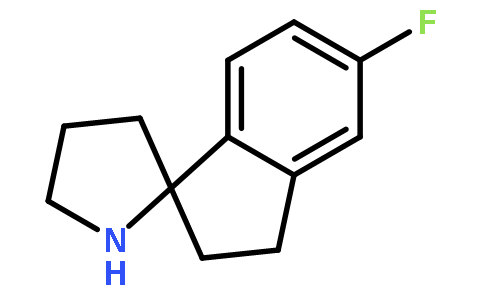 5-氟-2,3-二氢-螺[1H-茚-1,2-吡咯烷]