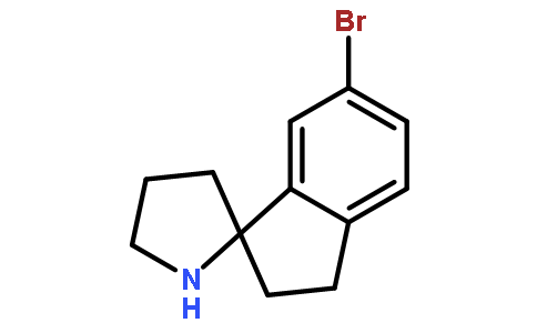 6-溴-2,3-二氢-螺[1H-茚-1,2-吡咯烷]