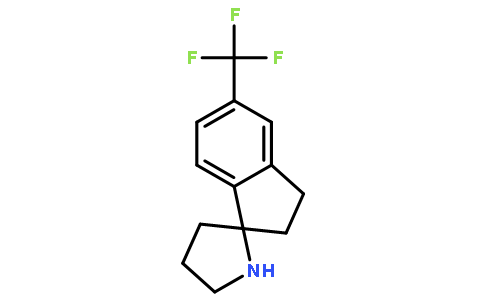 2,3-二氢-5-(三氟甲基)-螺[1H-茚-1,2-吡咯烷]