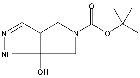 tert-butyl 6a-hydroxy-3a,4,6,6a-tetrahydropyrrolo[3,4-c]pyrazole-5(1H)-carboxylate