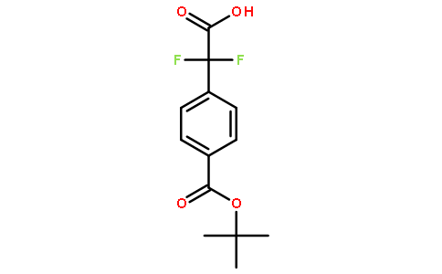 2-(4-(叔丁氧基羰基)苯基)-2,2-二氟乙酸