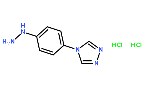4-(4-肼基苯基)-4H-1,2,4-噻唑双盐酸盐