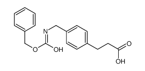3-[4-(phenylmethoxycarbonylaminomethyl)phenyl]propanoic acid