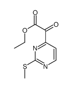 ethyl 2-(2-(methylthio)pyrimidin-4-yl)-2-oxoacetate