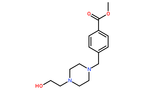 4-[4-(2-羟基乙基)-哌嗪-1-甲基]-苯甲酸甲酯