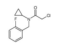 2-Chloro-N-cyclopropyl-N-(2-fluorobenzyl)acetamide