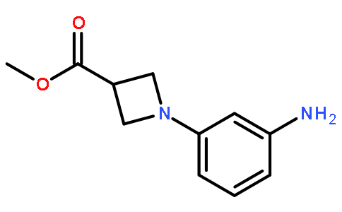 1-(3-氨基苯基)-氮雜丁烷-3-羧酸甲酯