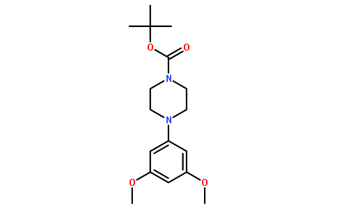 1-(3,5-二甲氧苯基)-4-Boc-哌嗪