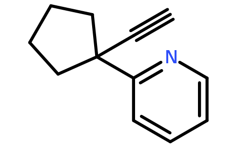 2-(1-乙炔环戊基)吡啶