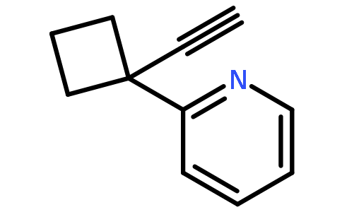 2-(1-乙炔环丁基)吡啶