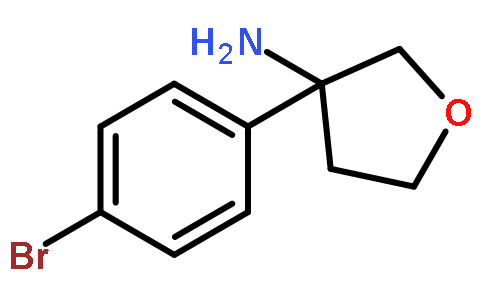 3-(4-溴苯基)四氢呋喃-3-胺