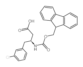 (S)-N-芴甲氧羰基-3-氨基-4-(3-氯苯基)丁酸