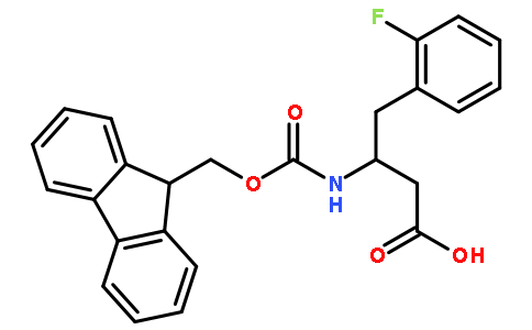 (S)-N-芴甲氧羰基-3-氨基-4-(2-氟苯基)丁酸
