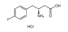 (S)-3-氨基-4-(4-氟苯基)丁酸盐酸盐