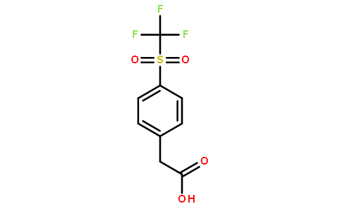 4-(三氟甲基磺酰基)苯乙酸