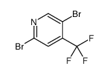 2,5-Dibromo-4-(trifluoromethyl)pyridine