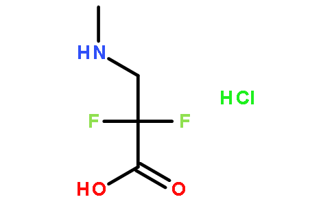2,2-二氟-3-(甲基氨基)丙酸盐酸盐