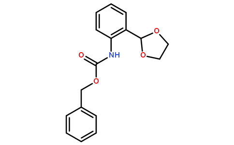 2-[2-(Cbz-氨基)苯基]-1,3-二氧戊环