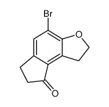 4-bromo-1,2,6,7-tetrahydro-8H-Indeno[5,4-b]furan-8-one