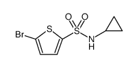 5-Bromo-N-cyclopropylthiophene-2-sulfonamide