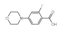 2-氟-4-(4-吗啉)苯甲酸