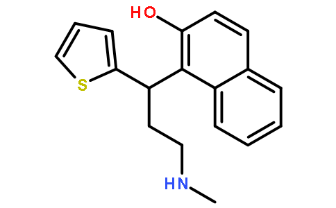 1-(3-(甲基氨基)-1-(噻吩-2-基)丙基)萘-2-醇