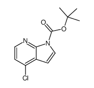 1H-吡咯[2,3-B]吡啶-1-羧酸-4-氯-1,1-二甲基乙酯