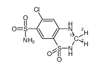 氢氯噻嗪-13C,d2
