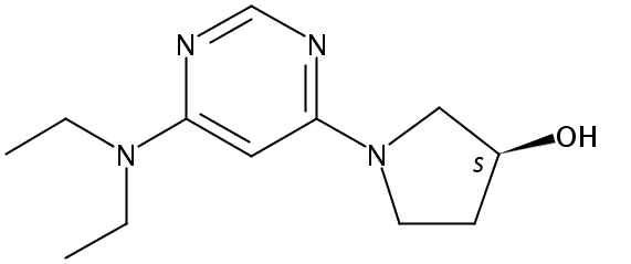 (S)-1-(6-(Diethylamino)pyrimidin-4-yl)pyrrolidin-3-ol