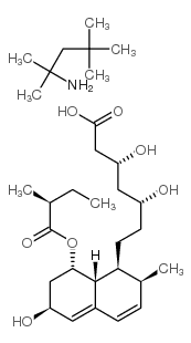 普伐他汀-1,1,3,3-四甲基丁基胺