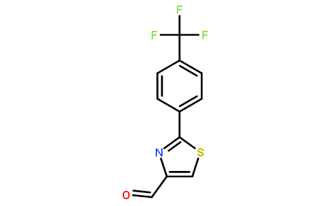 2-[4-(三氟甲基)苯基]-1,3-噻唑-4-羧醛