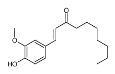 1-(4-hydroxy-3-methoxyphenyl)dec-1-en-3-one